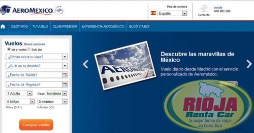 Aeromexico will increase frequency of flights from Costa Rica