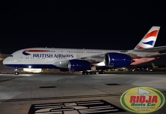 British Airways volará directo para conectar a Costa Rica con Inglaterra