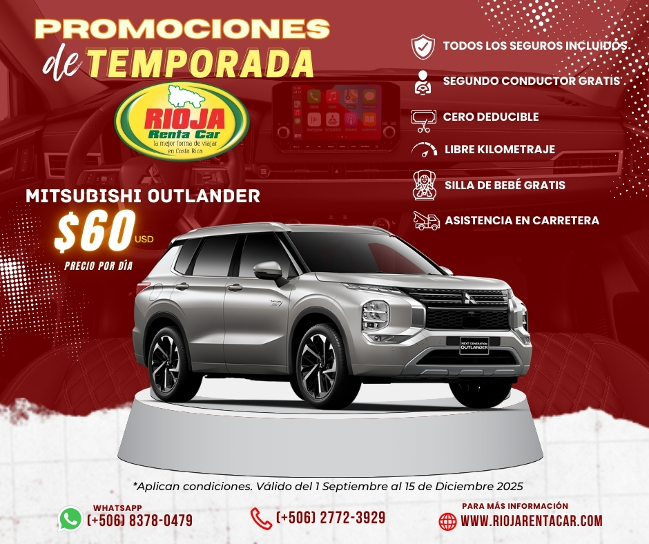 Promo Temporada 2025 Rioja Mitsubishi Outlander
